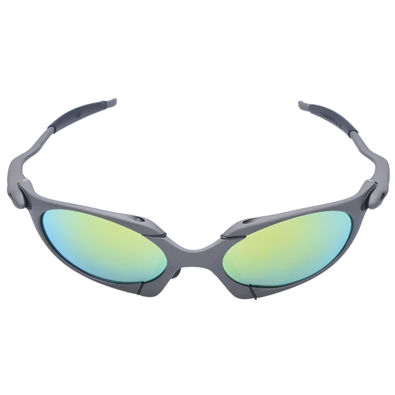 MTB Sports Riding Cycling Sunglasses Metal Frame Polarized Cycling Glasses Men's Sunglasses UV400 Glasses Cycling Eyewear C3-1