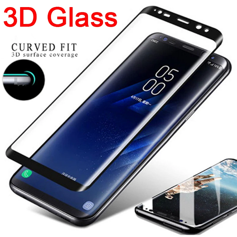 Curved Tempered Glass For Samsung  s20 s10 s9 s8 plus S7 S6 Edge Screen glass For  S20 Ultra  S10 S20  S10E Note 10 Puls 20 9 8