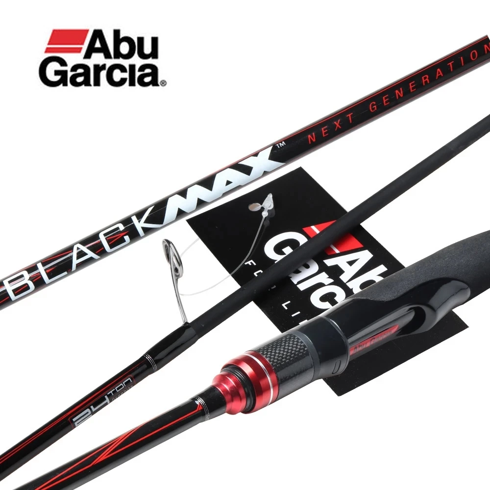 Original Abu Garcia New Black Max BMAX Baitcasting Lure Fishing Rod 1.98m 2.13m 2.28m UL M MH Power Carbon Spinning Fishing Rod