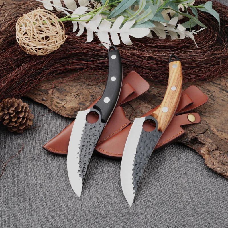 Japanese hand-forged high-hardness boning knife household kitchen knife multi-purpose knife butcher boning knife slicing knife