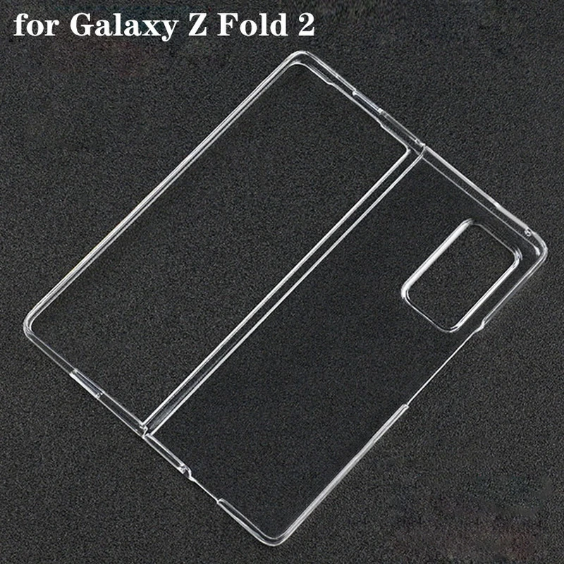 Front Back Protective Case Cover for Samsung Galaxy Z Fold 2 Shockproof TPU Transparent Phone Cases Covers for Galaxy Z Fold2