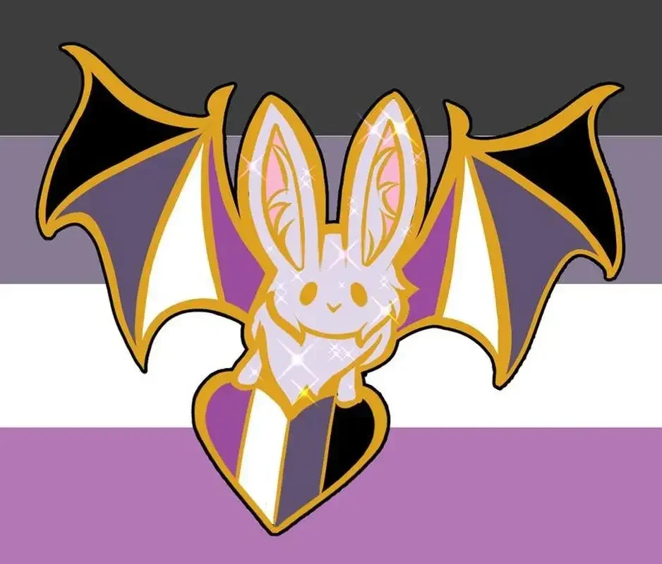 LGB(a)T Enamel Pin Lapel Pin Badge Pins- Asexual/demisexual Edition!!