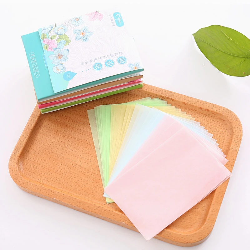 Facial Oil Blotting Sheets Paper Cleansing Face Oil Control Absorbent Paper Beauty Makeup Tools Roll-type Convenient Roller 5M