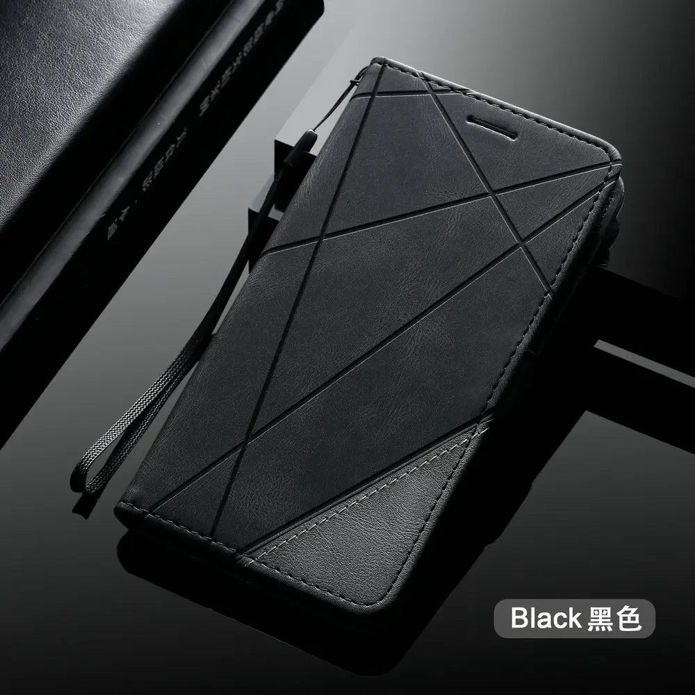 Realme C3 C25 C 11 2021 Flip Case Leather Business Book Shell for OPPO Realme C11 C15 C2 C20 Phone Cover Realmi 3 15 25 S Funda