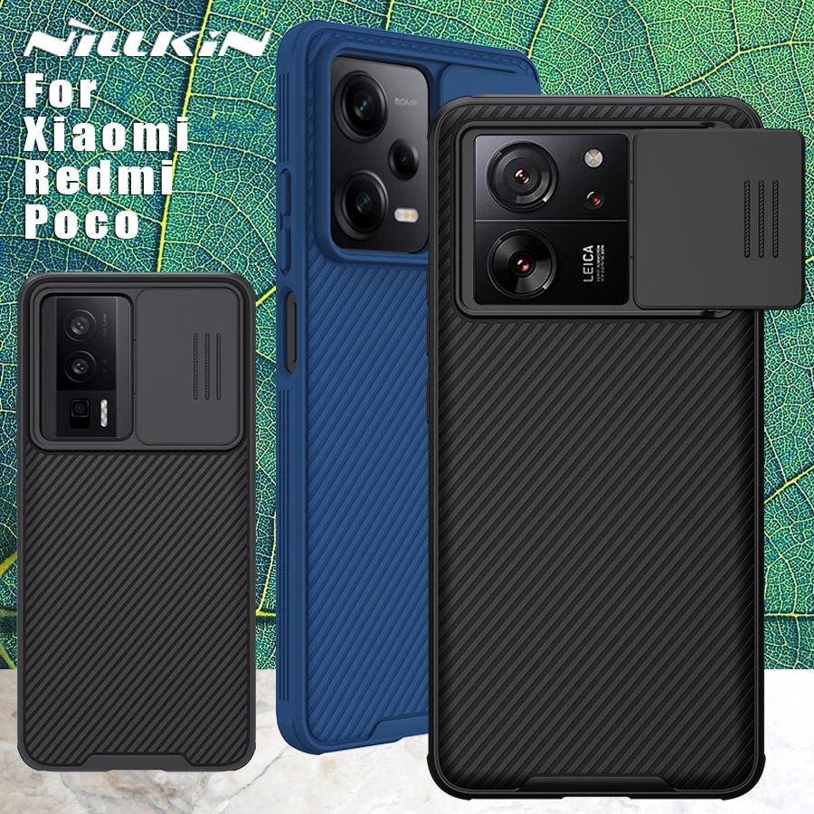 Nillkin for Xiaomi Redmi Note 11 10 Pro Plus + 10s 10T Mi 11T Pro Case Camera Back Cover for Poco M4 Pro Redmi 10 4G 5G Max