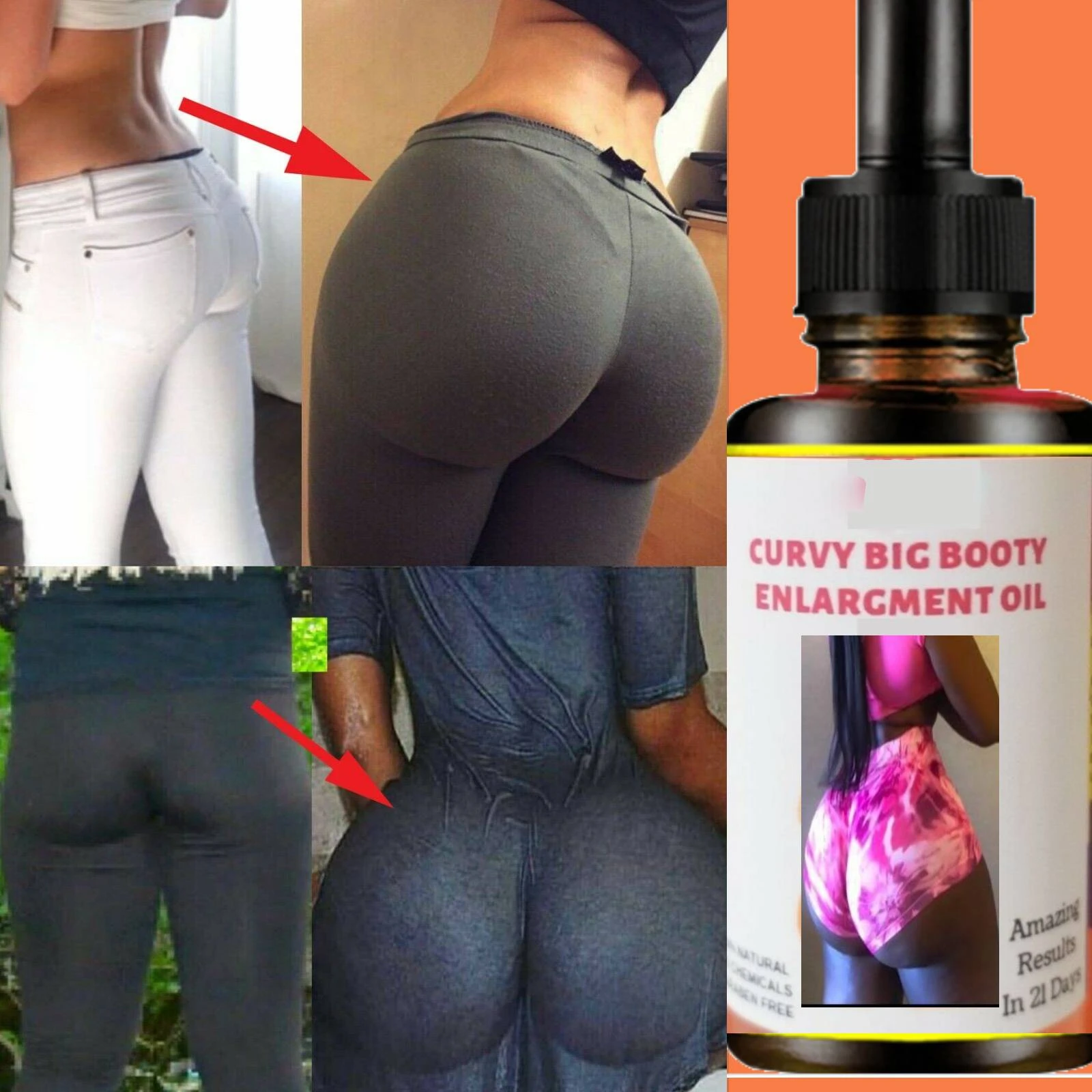 Max Butt Enlargement oil, Butt Enhancement , Hips Enlargenent , Curvy Body