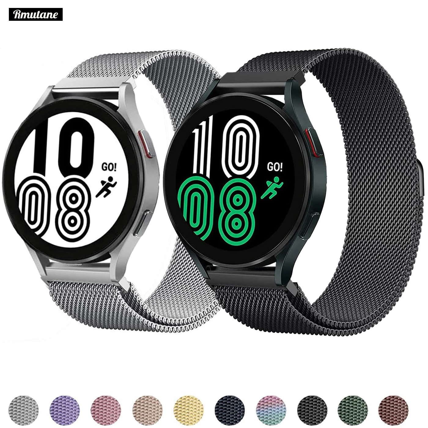 Strap For Samsung Galaxy watch 4/Classic/46mm/42mm 20/22mm Magnetic bracelet Huawei GT/2/Pro Gear S3/Galaxy 3 45mm Active 2 Band