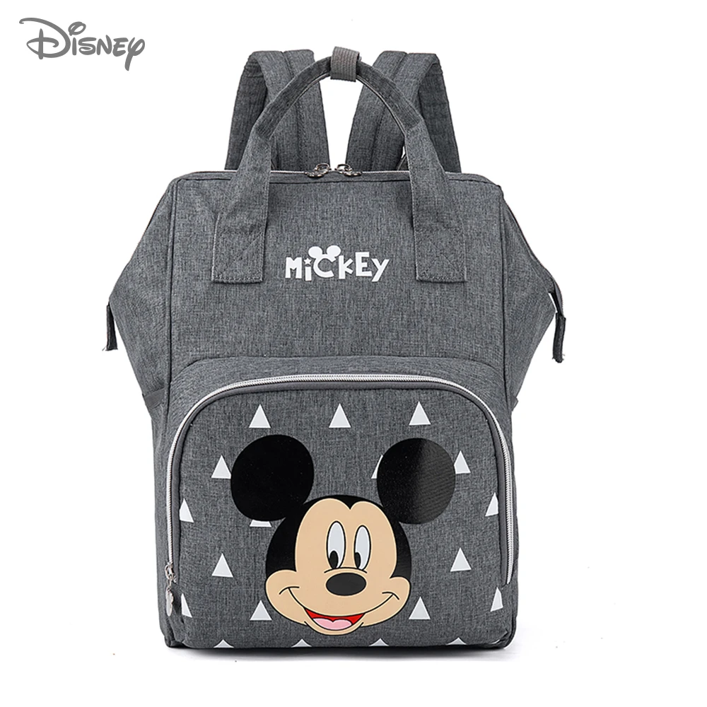 Disney Minnie Mickey Diaper Bag Backpack for Mummy Maternity Bag for Stroller Bag Large Capacity Baby Nappy Bag Organizer New