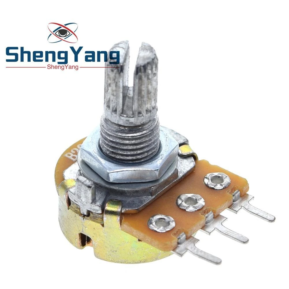 10PCS ShengYang stereo/pa/sealing potentiometer WH148 B1k B2k B5k B10k B20k B50k B100k B250k B500k B1M 15mm 3pins