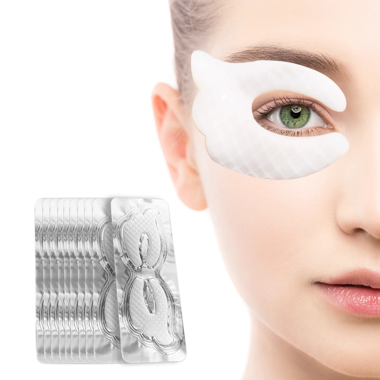 5 pairs-Collagen Eye Mask Anti-Wrinkle Eye Patches Hydrating Moisturizing Crow's feet Eye Care Dark Circles Eye Bags Treatment