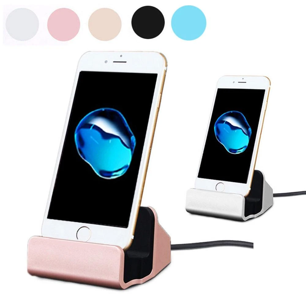 USB Charger Charging Dock Cradle Stand Station New Model Fashion Design and Top Quality For IPhone 7 6s Plus X 8 8 plus Chargers