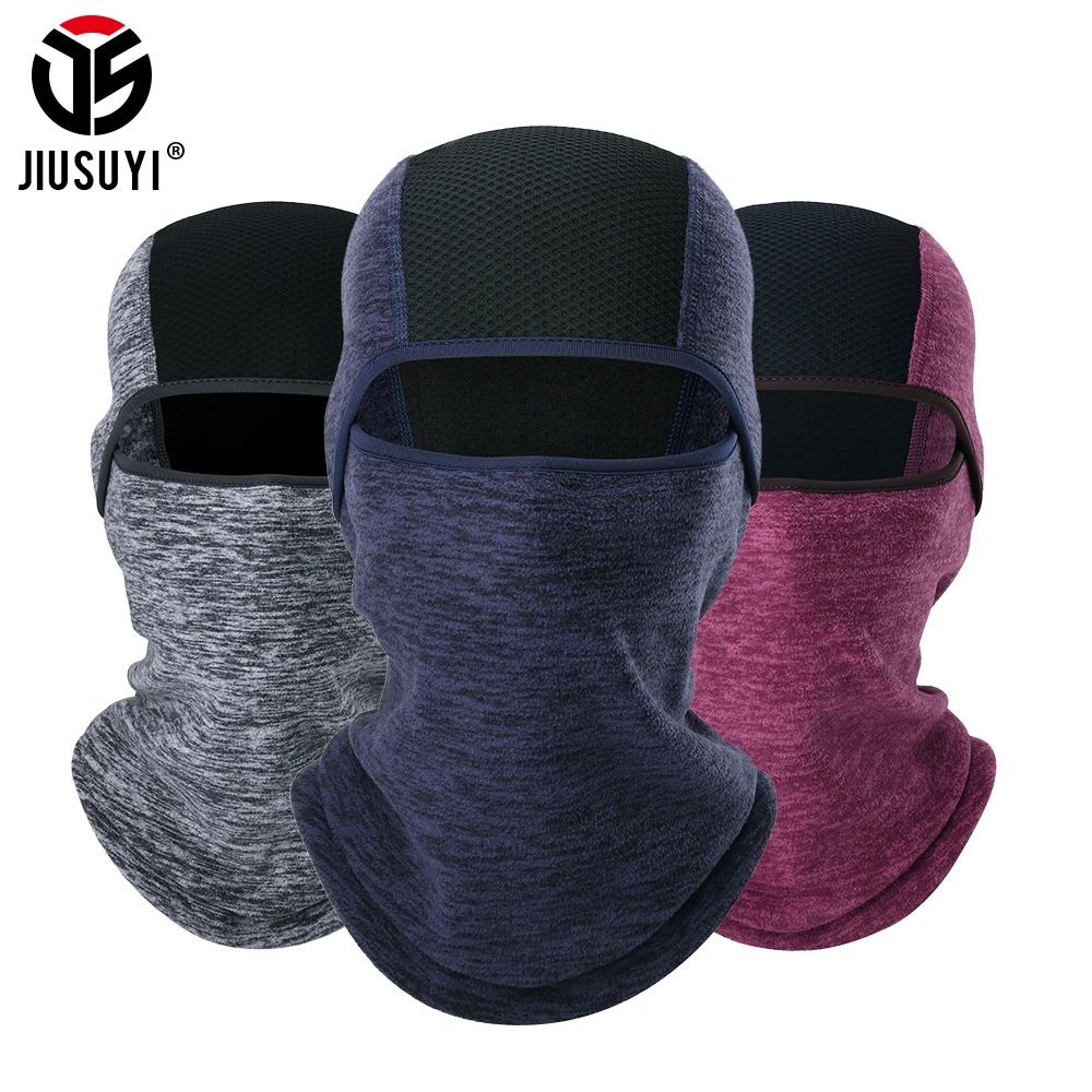 Winter Polar Fleece Thermal Balaclava Caps Tactical Military Cold Weather Warmer Full Face Skiing Masks Bicycle Hats Beanies