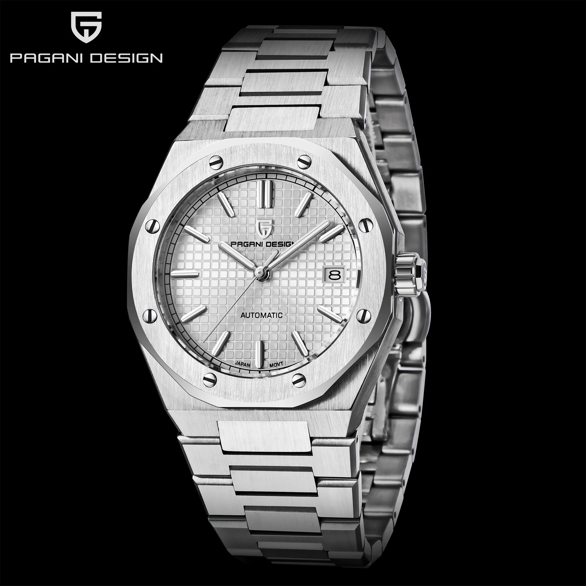 2021 PAGANI DESIGN Top Brand New 40mm Men's Automatic Mechanical Watches luxury Sapphire Stainless Steel Men watch reloj hombre