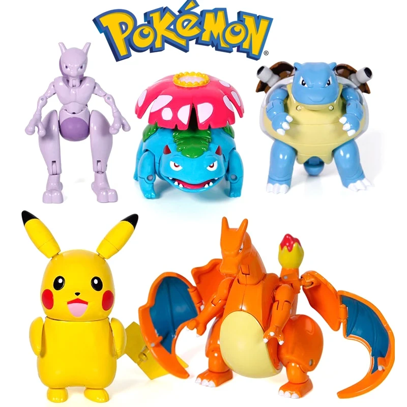 Pokemon figures toys anime figurine pokemon pikachu Charizard Mewtwo Squirtle pokemon pokemon action figure kids model dolls