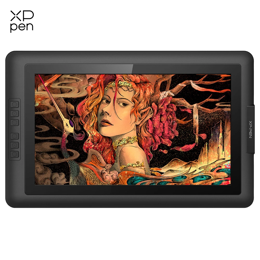XP-Pen Artist15.6 Drawing tablet Graphic monitor Digital Pen Display Graphics with 8192 Pen Pressure 178  degree of visual angle