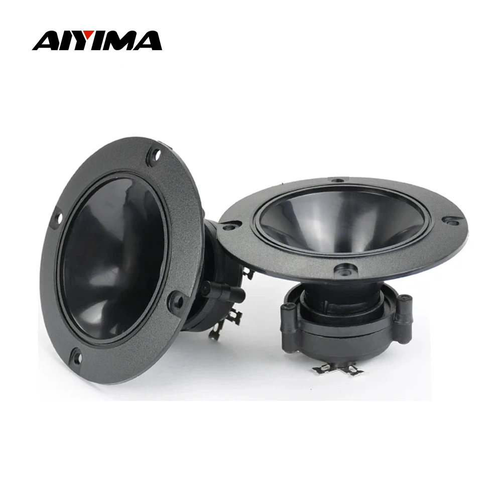 AIYIMA 2Pcs Audio Tweeters 98MM Piezoelectric Tweeter Audio Speaker 150W Treble Ceramic Piezo Loudspeakers