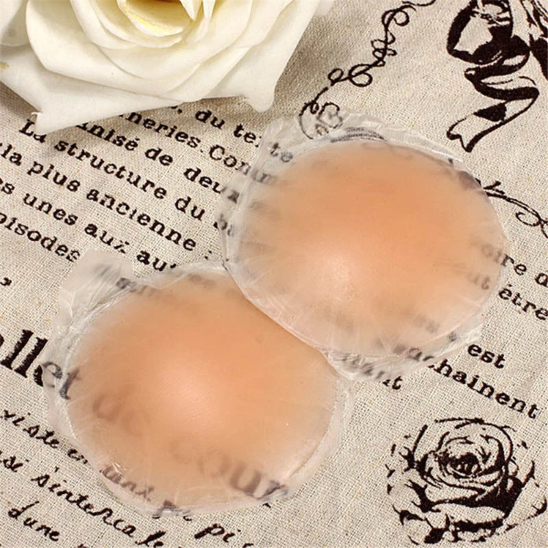 2021 Reusable Women Breast Petals Lift Nipple Cover Invisible Petal Adhesive Strapless Backless Stick on Bra Silicone Nipple Pad