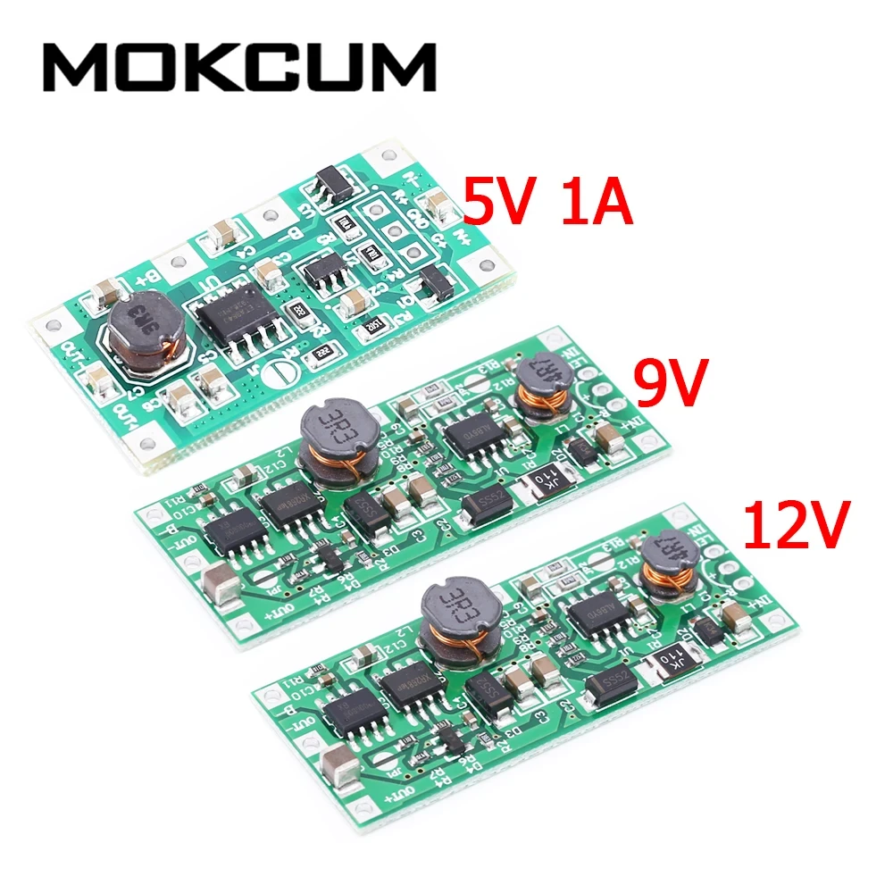 DC 5-12V to 9V 12V Charging Module for 18650 Lithium Battery UPS Voltage Converter Uninterruptible Power Supply Control Board