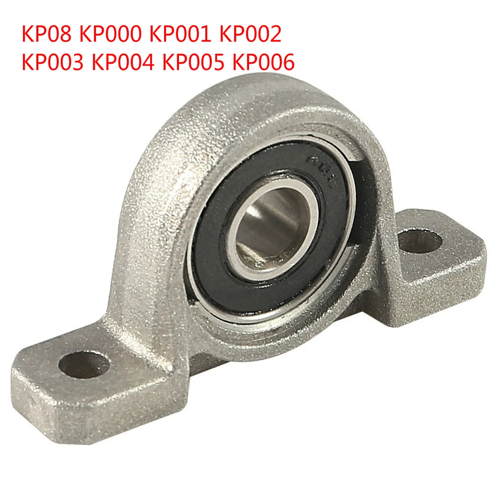 Block Bearing KP08 KP000 KP001 KP002 KP003 KP004 KP005 KP006 007 8/10/12/15/35 Bore Ball Shaft Spherical Roller Mounted Pillow