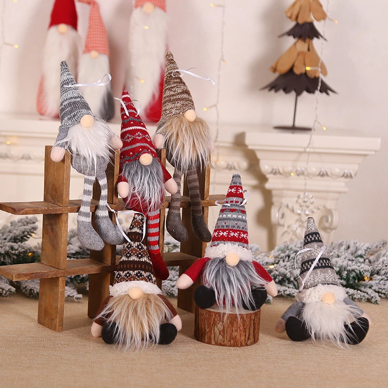 Christmas Gnomes Elf Doll Christmas Home Decoration Christmas Tree Decoration  Natal Navidad Gift Happy New Year 2022