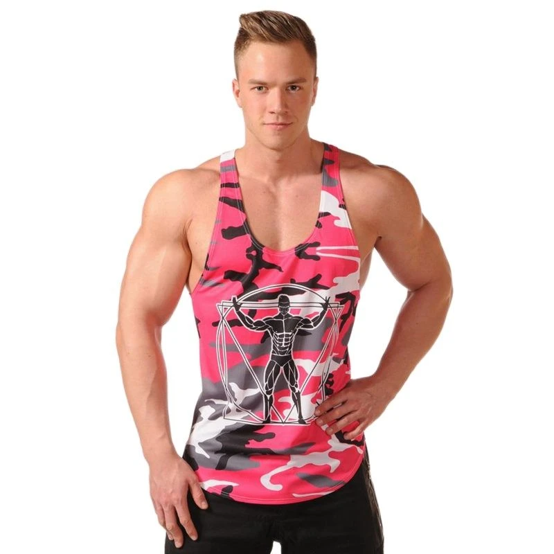 Men Bodybuilding Tank Tops Camouflage sleeveless Shirt Boy Gyms Fitness workout Singlet vest Undershirt Jogger Brand clothing