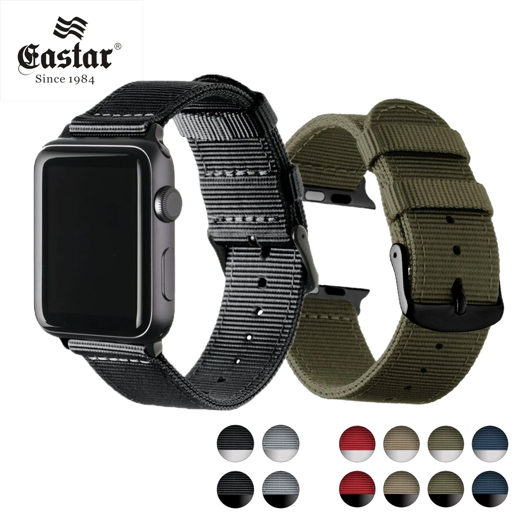 Lightweight Breathable waterproof Nylon strap for apple watch 6 5 SE band 42mm 38mm for iWatch 40/44mm serise 4 3 2 1 watchband