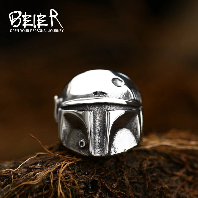 Beier 316L Stainless Steel ring top quality New Clone storm ring fashion jewelry LLBR8-293R