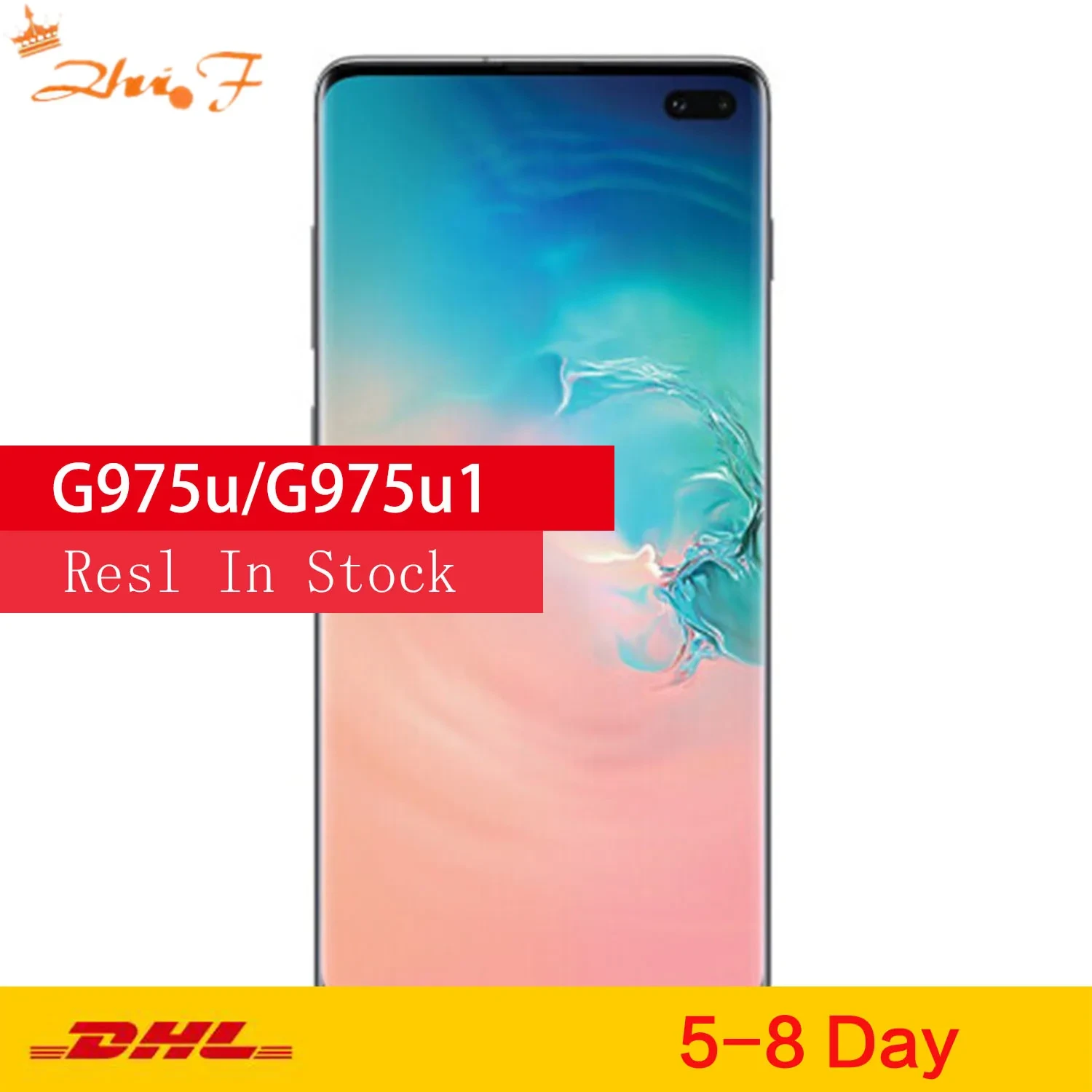 Samsung Galaxy S10+ g975u G975U1 S10 Plus  8GB RAM 128GB  Mobile Phone Snapdragon 855 Octa Core 6.4