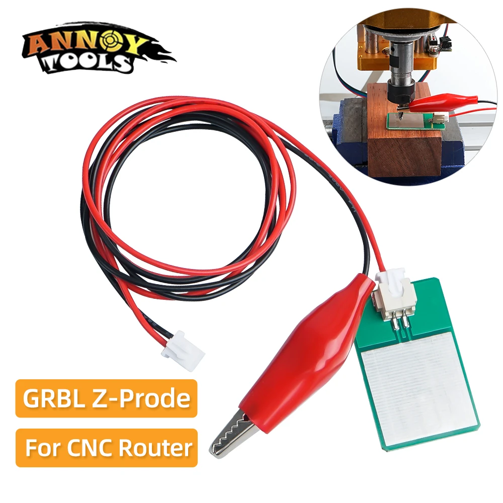 Grbl Mach3 CNC Z-Axis Router Mill Touch Plate Mach3 Tool Setting Probe Milling Tool for CNC DIY Engraving Machine
