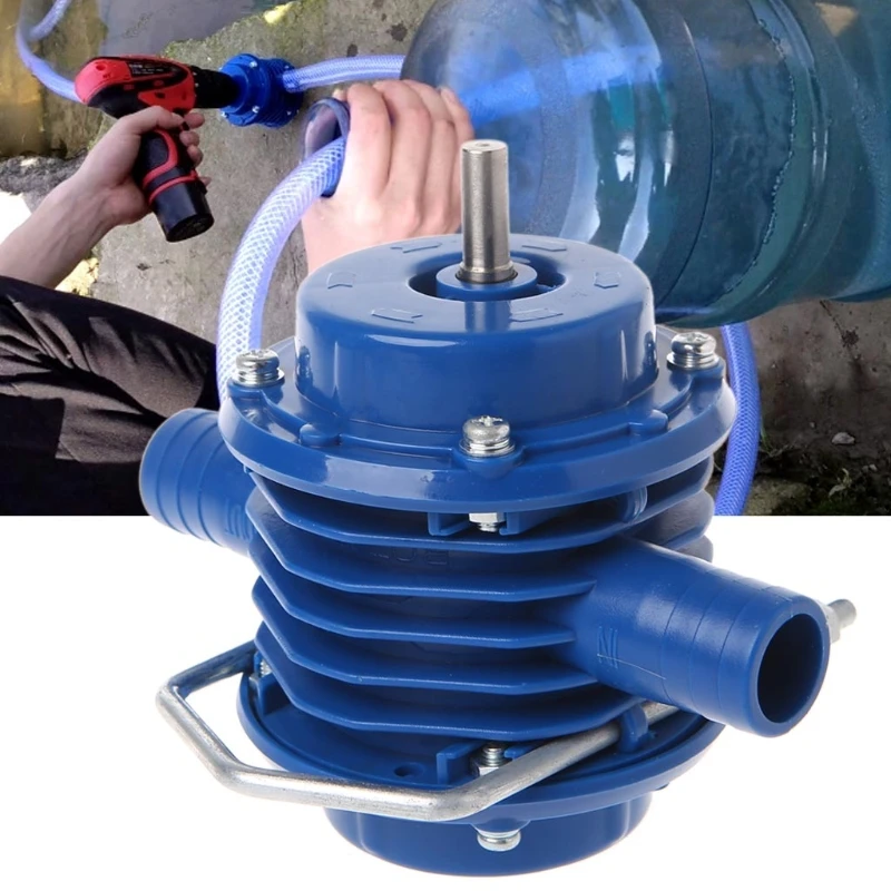 Water Pump Heavy Duty Self-Priming Hand Electric Drill  Home Garden Centrifugal boat pump high pressure water pump