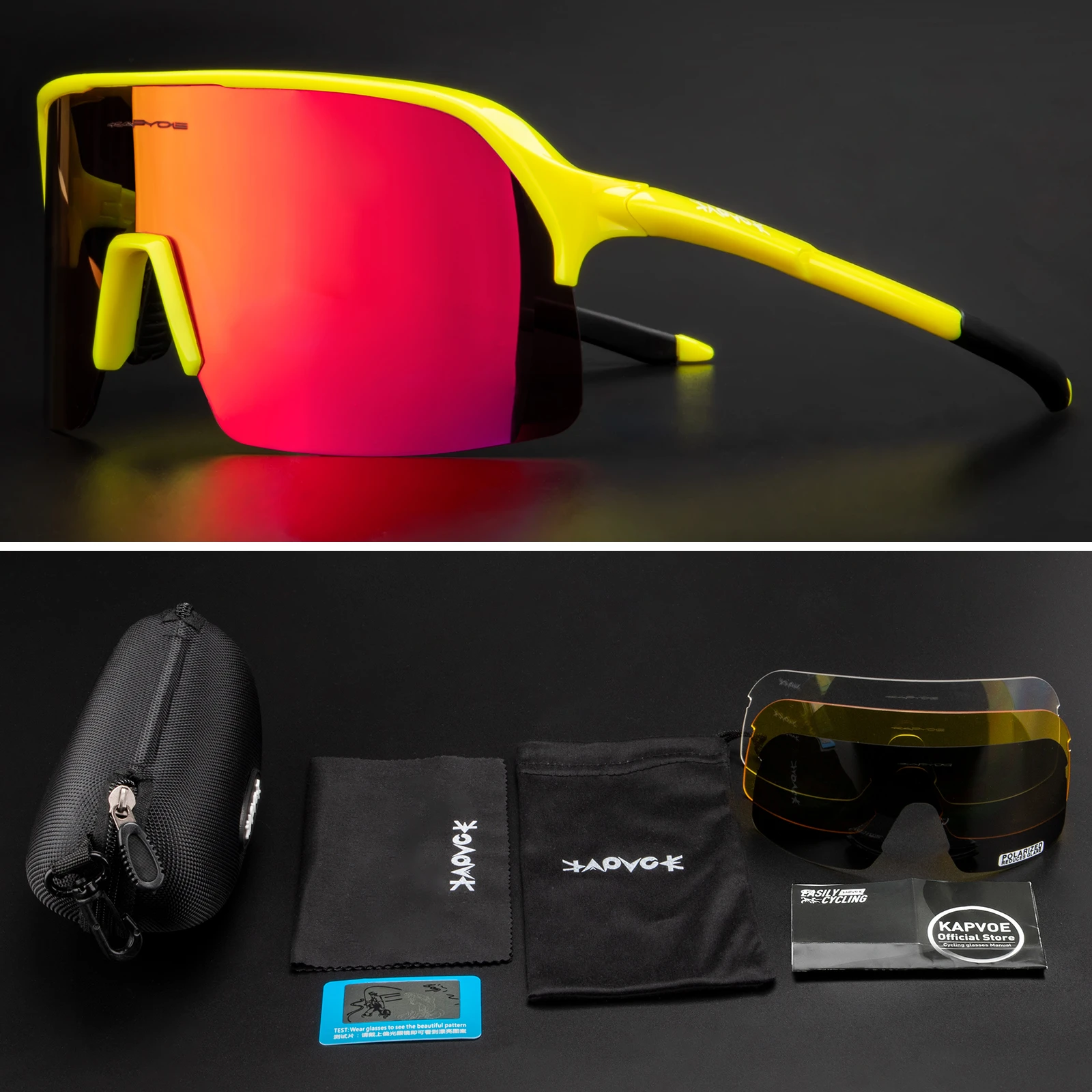 2020 New Men&Women Road Bike Cycling Glasses Sunglasses Sport Riding Running Fishing Bicycle Eyewear Fietsbrillen Myopia Frame