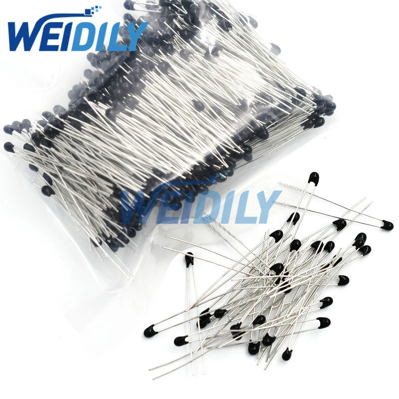 10PCS MF52AT MF52 MF52B 3950 NTC Thermistor Thermal Resistor 5% 1K 2K 3K 4.7K 5K 10K 20K 47K 50K 100K 102-104 Resistance