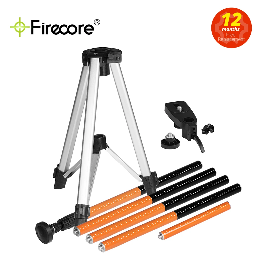 FIRECORE Laser Level Extend Telescoping Pole With 1/4