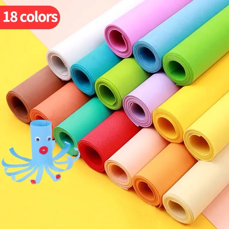 50*50CM/1MM EVA Foam Paper Handmade Foam Sheets Sponge Paper DIY Handcraft Materials Multicolour Flower Prop Party Christmas