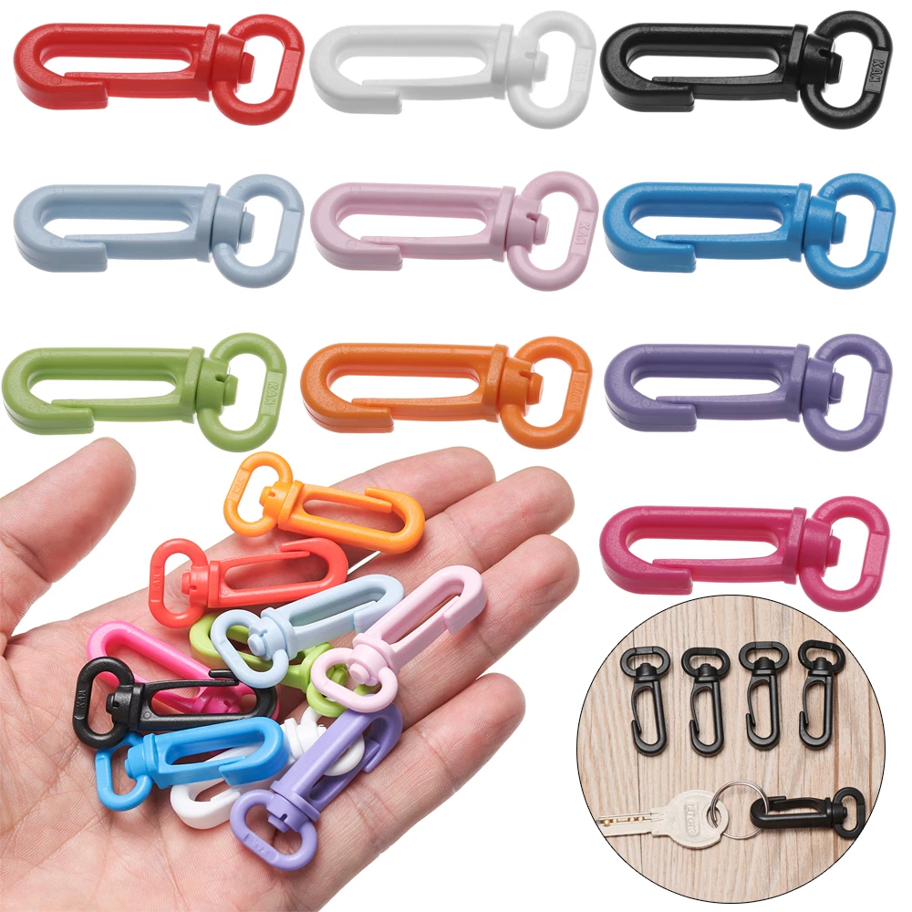 5/10/15Pcs EDC Keychain Camping Bottle Hooks Mini SF Spring Backpack Clasps Climbing Carabiners Tactical Survival Gear