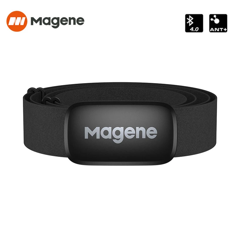 Magene Mover H64 Heart Rate Sensor Dual Mode ANT Bluetooth With Chest Strap Cycling Computer Bike Wahoo Garmin Sports Monitor