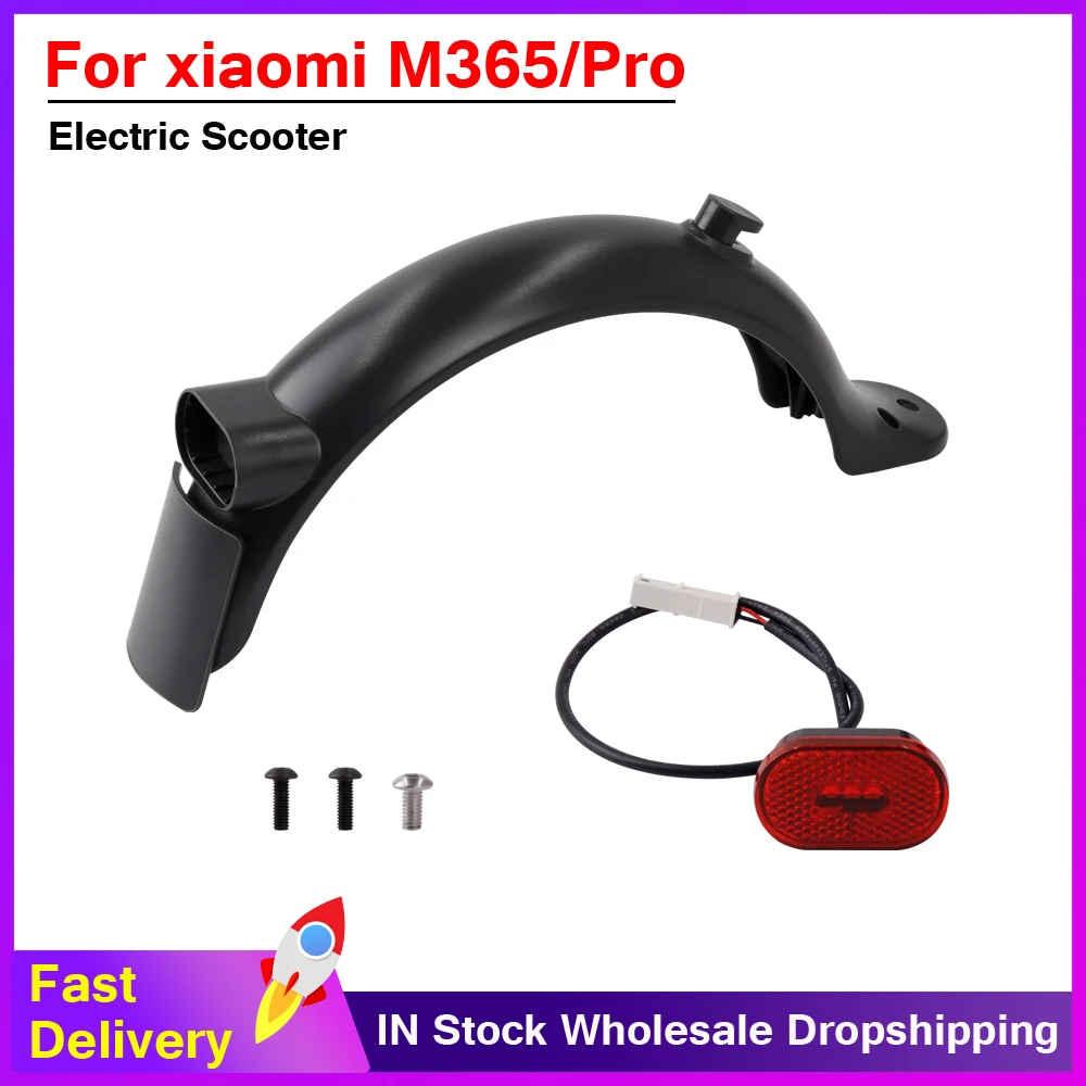 Upgraded Rear Mudguard M365 Electric Scooter Fender For Xiaomi M365 Pro Pro2 1S M187 Scooter New Version Rear Mudguard Accessory