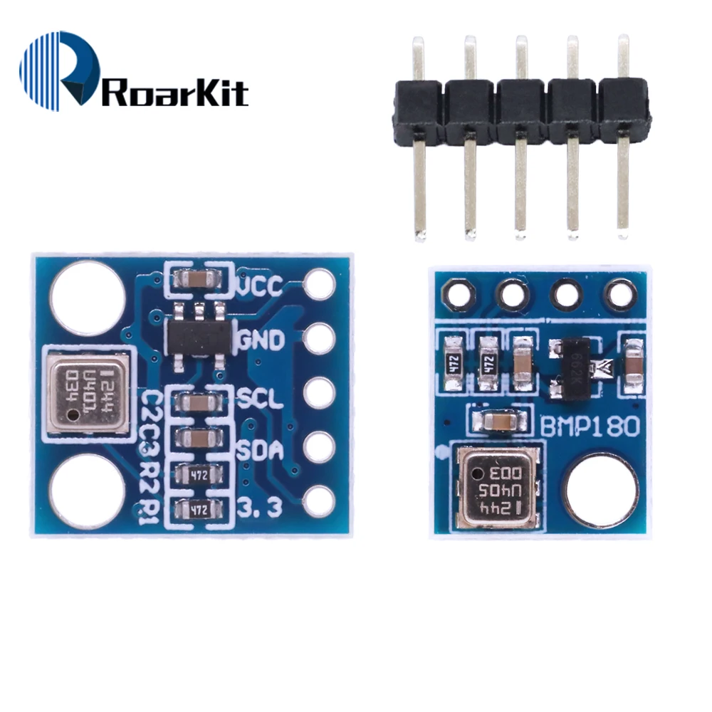 GY-68 BMP180 GY68 Replace BMP085 Digital Barometric Pressure Sensor Board Module GY68 For Arduino I2C Interface 1.8V 3.6V 3.5MHZ