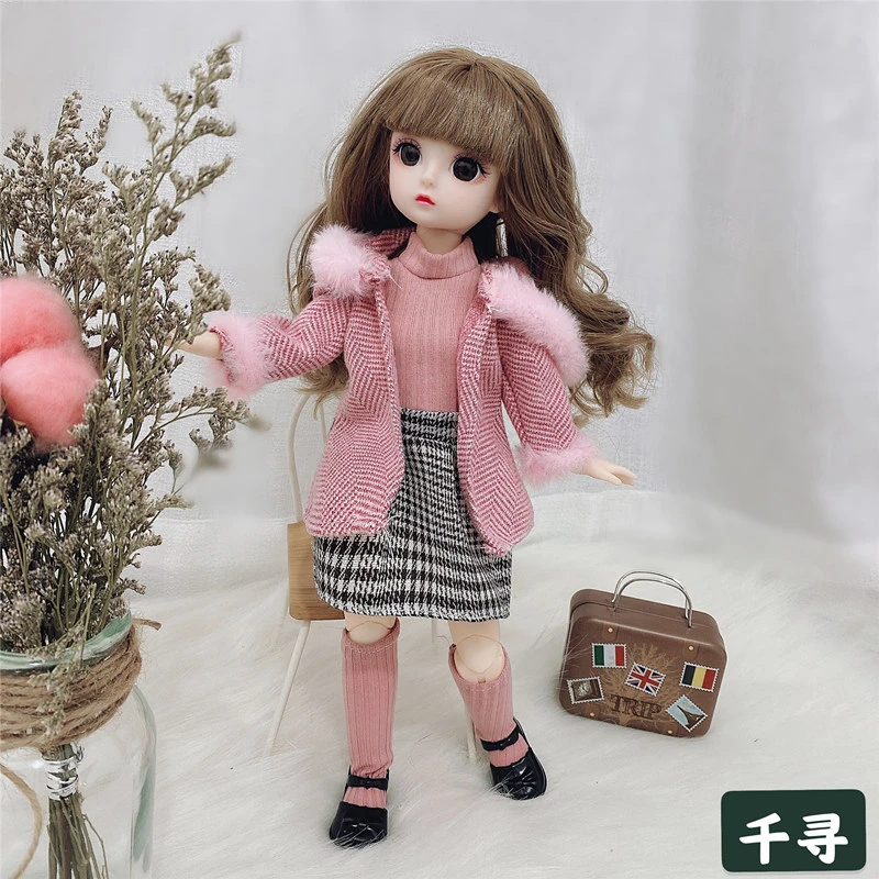 Clothes for 1/6 BJD Doll Accessories for 28cm Doll Dress Suit 10-12inch Doll Dress Up Toys for Children