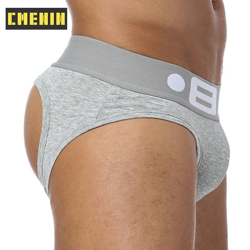 BS Brand Fashion hot elastic popular Underwear breathable cotton sexy gay spandex cueca hombre men underwear Jockstrap Men BS103