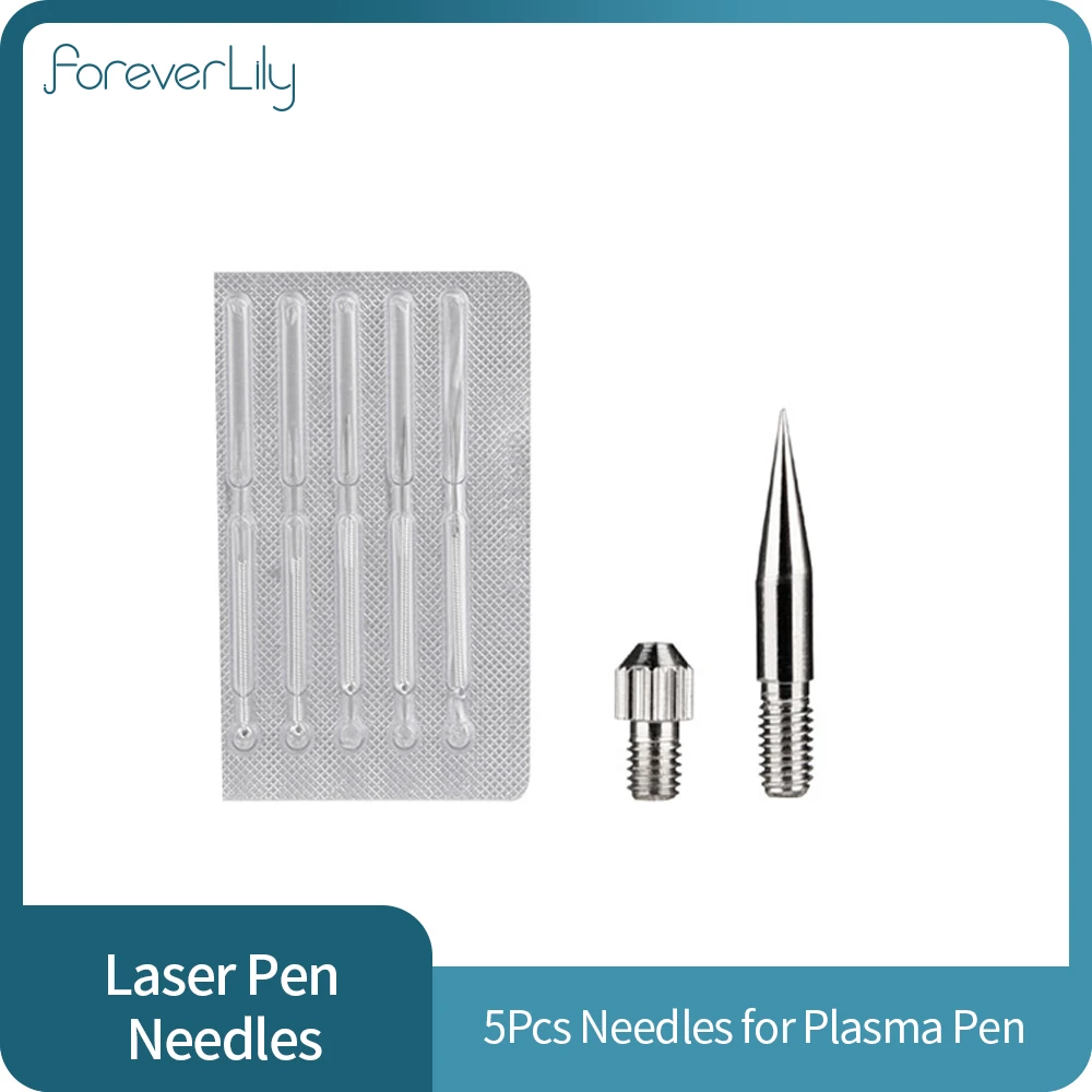 5Pcs Laser Pen Needles For Laser Skin Dark Spot Remover Mole Tattoo Removal Machine Fine Dedicated Needle For Face Wart Tag