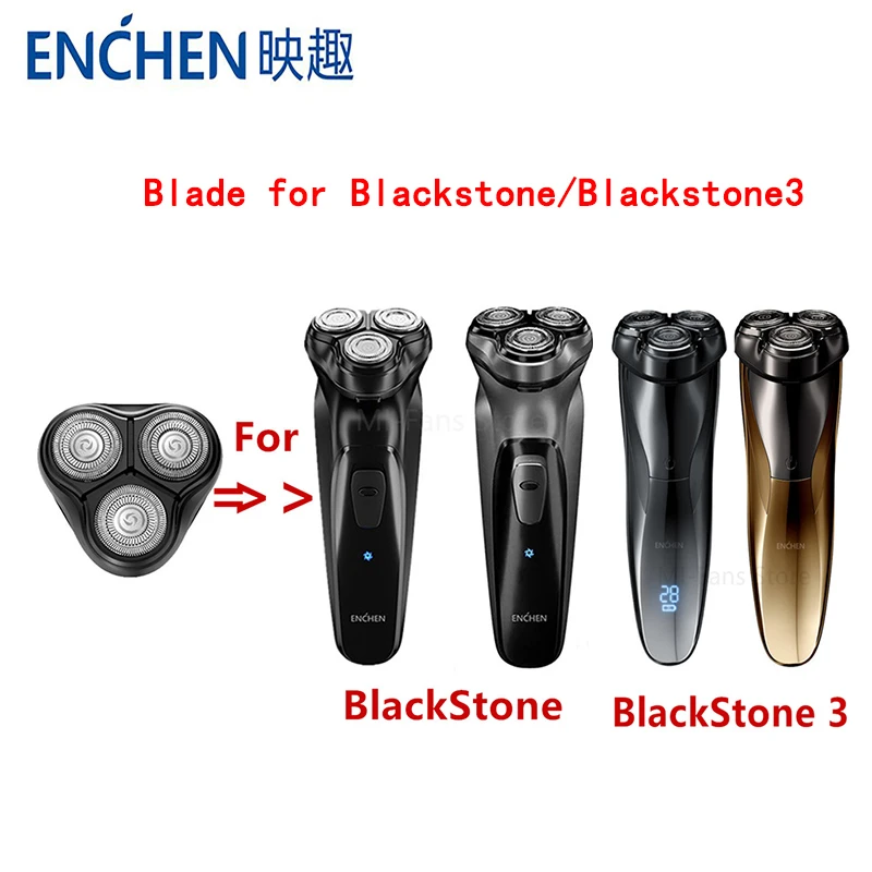 Original Shaver Head for Youpin Enchen BlackStone Electric Shavers 3 Pro Waterproof Dual-layer Blade Steel Blade