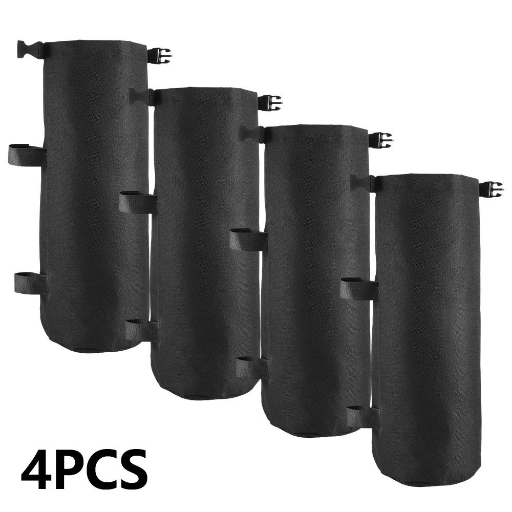 4pcs Outdoor Camping Tent Sand Bag Canopy Weights SandBag 420D Oxford Windproof Fixing Sandbag Tents Leggings Accessories