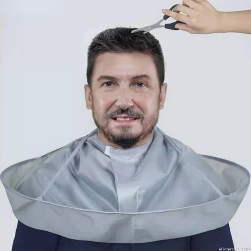 Creative DIY Aprons Hair Cutting Coat Cloak Hair Barber Salon Stylists Umbrella Cape Cloak Household Cleaning Protector
