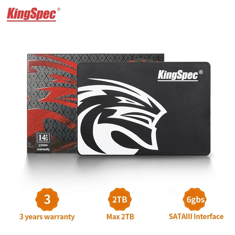 SSD Drive HDD 2.5'' Hard Disk SSD 120GB 240GB 1TB 128GB 256GB HD SATA Disk Internal Hard Drive For Laptop Computer KingSpec