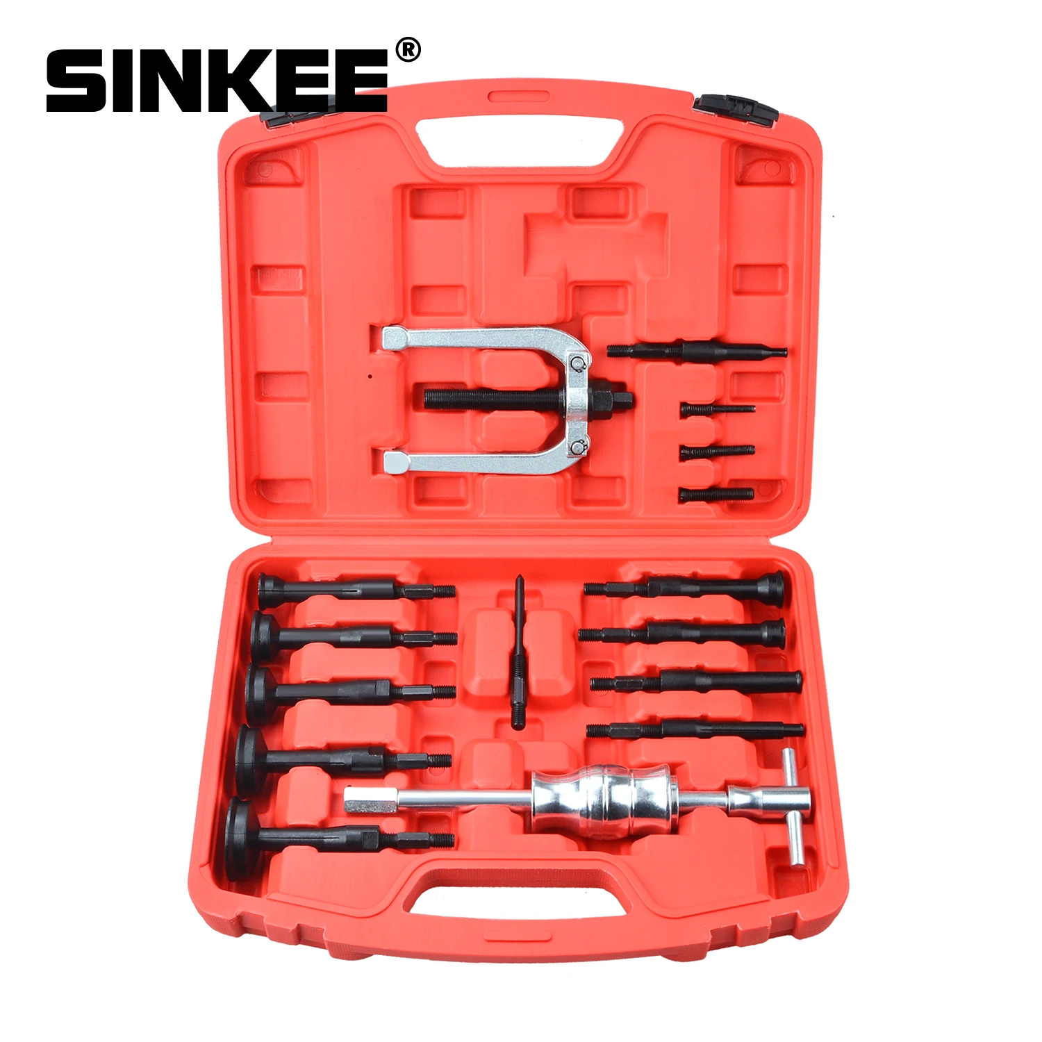 16pc Bearing Extractor Puller Set Blind Inner Bearing Removal Tools Set SK1098