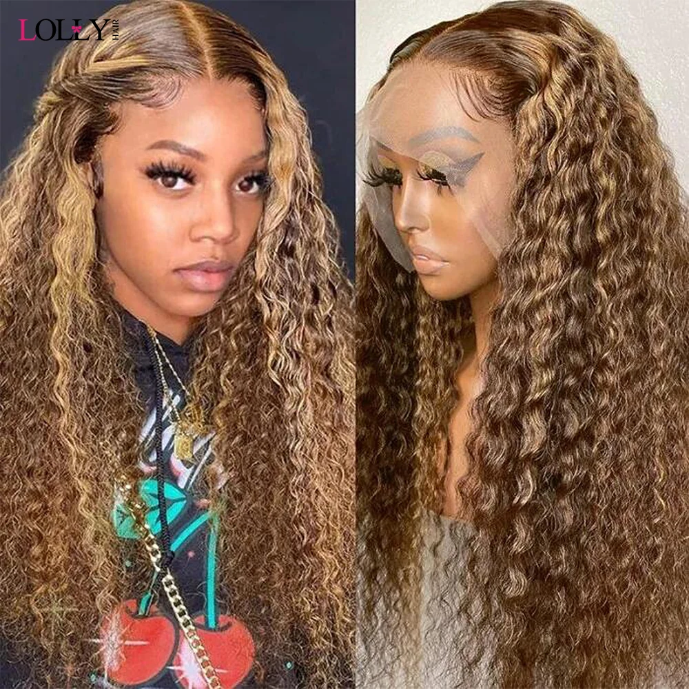 Loose Deep Wave Lace Front Wig Brazilian Transparent Lace Closure Wig 13x4 Lace Front Wigs For Black Women Remy Wig Pre Plucked