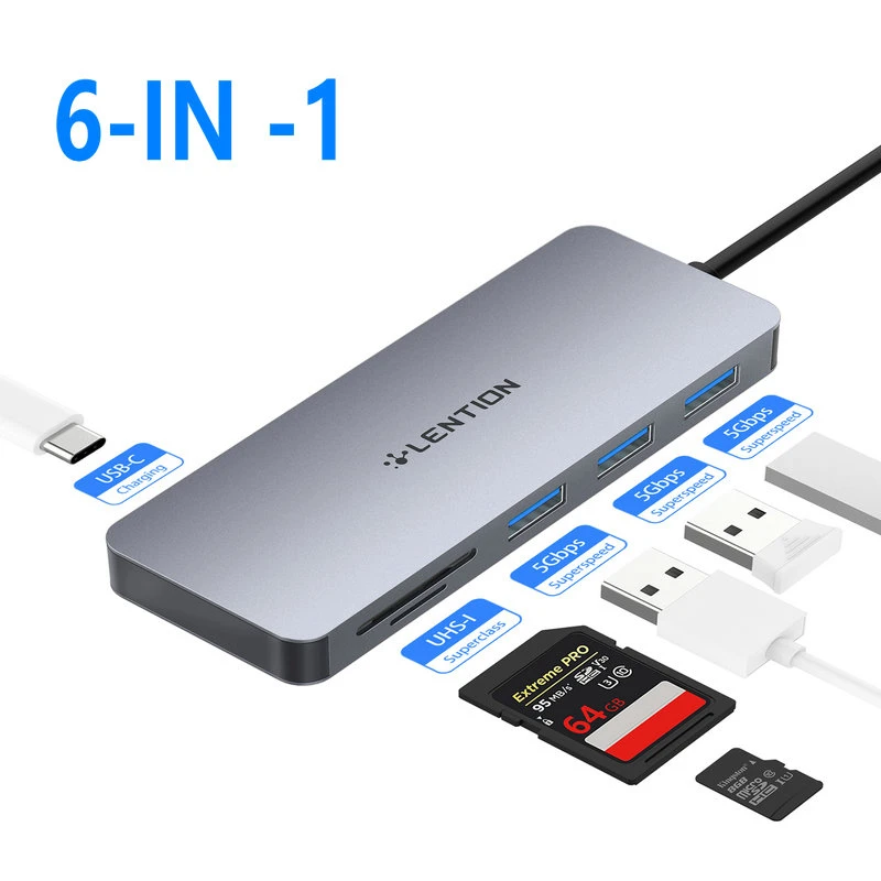 USB HUB to Multi USB 3.0 HDMI Adapter Dock for M1 MacBook Pro Air 13.3 Accessories USB-C Type C SD TF Splitter 11 Port USB C HUB