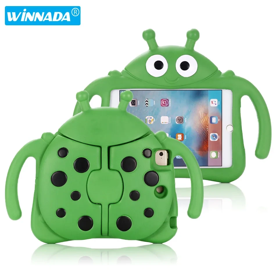 Case for iPad mini 1 2 3 4 5 Cute cartoon Shock Proof full body cover for kids stand tablet cover for ipad mini case