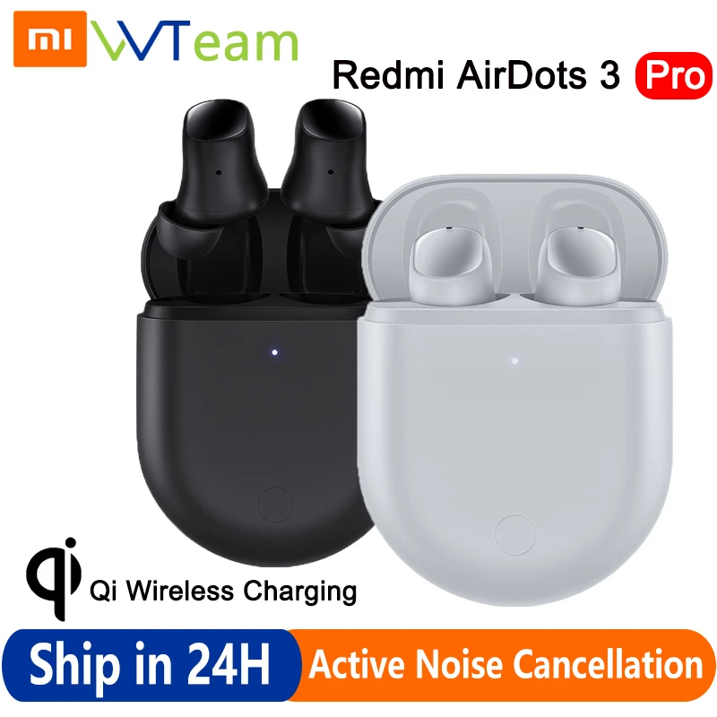 Xiaomi Redmi Buds 3 Pro TWS ANC Bluetooth Earbuds Mi AirDots 3 Pro Wireless Charging 35dB Active Noise Cancellation Earphone